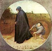 Pieter Bruegel misantropen oil painting artist